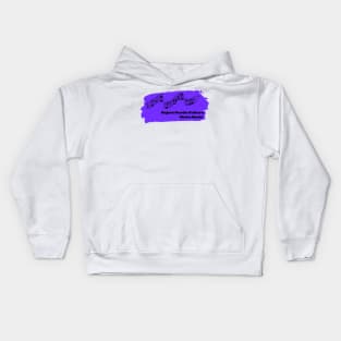 Reject Hustle Culture - Make Music (Violet) Kids Hoodie